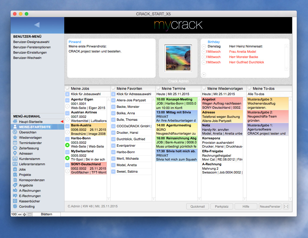 AGENTURSOFTWARE | MyCRACK